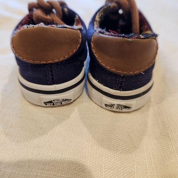 Vans Toddler Era 59 Blue Canvas Shoe Size 5 - Picture 3 of 7